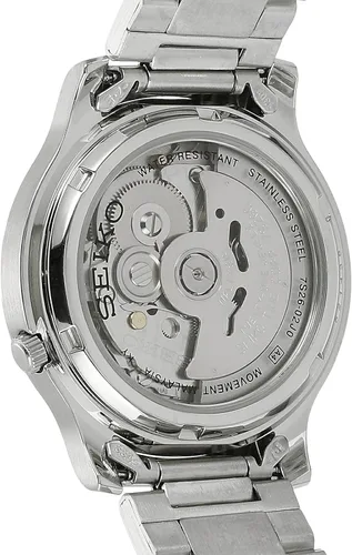 Vista 2 de Seiko 5 Reloj de acero inoxidable para hombre SNK793 Automático con esfera azul