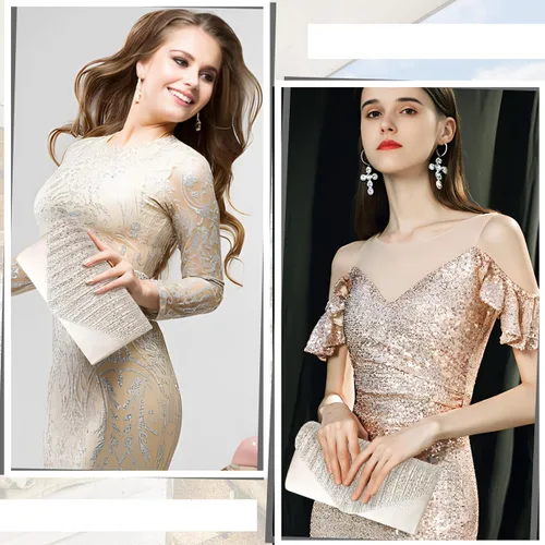 Vista 4 de Bolsos de mano BBjinronjy para mujer, bolso formal con diamantes de imitación para noche, bolsos de mano para boda, fiesta, cóctel, graduación, cena