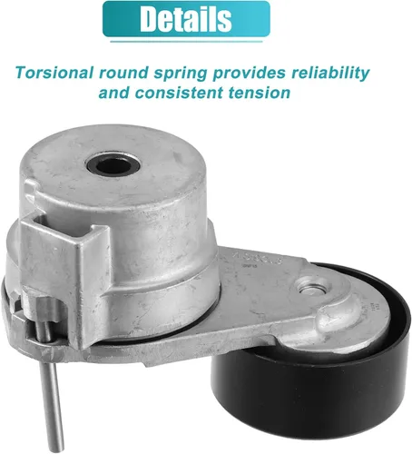 Vista 5 de X AUTOHAUX Tensor de correa con polea para Chevrolet Cruze 2011-2016 para Chevrolet Sonic 2012-2018 Reemplazar 55556090/55593512