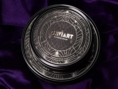 Vista 2 de Caviart Supreme Kaluga Sturgeon Caviar, calidad premium, 7 oz 7.05 oz