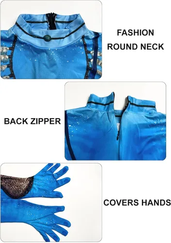Vista 146 de Disfraz de animal para hombre con estampado de cola grande, overol peludo de elastano para cosplay, fiesta de Halloween