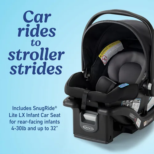 Vista 5 de Graco® Sistema de viaje FastAction Fold Jogger Gotham