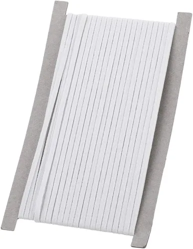 Vista 31 de Airisoer Banda elástica de 1/2 pulgada para costura, bandas elásticas de alta elasticidad de 12 yardas para cinturas, pantalones, ropa y Negro