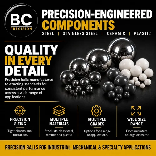 Vista 6 de BC Precision Bolas de repuesto de 9/16" para juego de trampa de ratón