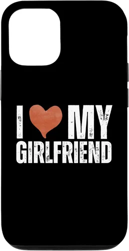 Vista 28 de I Love My Girlfriend I Heart My Girlfriend Funny Retro Case for iPhone 17