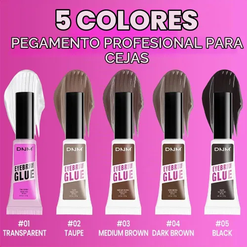 Vista 6 de Kaely PEGAMENTO PARA CEJAS PROFESIONAL, Gel para cejas transparente, Máscara para cejas resistente al agua, gel para cejas a prueba de agua A-01