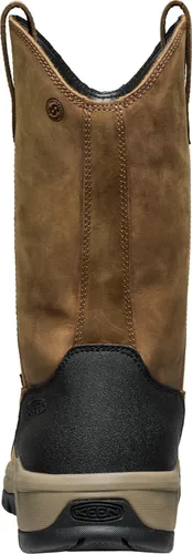 Vista 4 de KEEN Utility - Botas de trabajo con puntera compuesta para hombre, impermeables y de cuero duradero