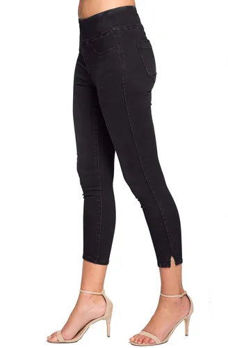 Vista 2 de LIOR PARIS Signature Power Stretch Joy 5 Wash Skinny Crop Jean