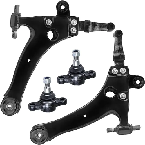 Vista 224 de Detroit Axle - Ejes de eje CV delantero izquierdo y derecho + Reemplazo de juntas esféricas de brazos de control inferiores delanteros para Ford