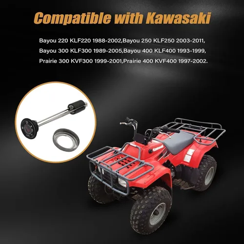 Vista 2 de XQSMWF Medidor de combustible Prairie - Medidor de combustible para tanque de combustible compatible con Kawasaki Bayou 220, 250, 300, 400, KLF220