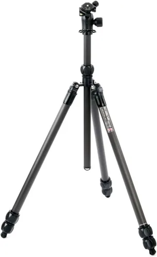 Vista 10 de 3 Legged Thing Pro Range 2.0 Winston 2.0 Kit de sistema de trípode de fibra de carbono – Trípode ajustable para cámara con 3 patas desmontables