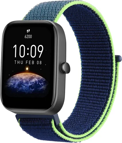 Vista 7 de Wanme Bandas compatibles con Amazfit Bip 3 / Bip 3 Pro / Bip U Pro / Bip / Bip Lite / Bip S / Bip S lite / Bip U, Amazfit Active 2, correa