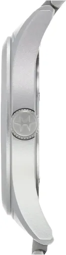 Vista 2 de Hamilton Watch Khaki Field Mechanical 42mm Case, Black Dial, Silver Stainless Steel Bracelet (Model H69529133)