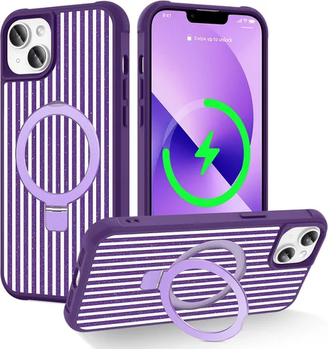 Vista 204 de CHAOFEnG Funda compatible con iPhone 11 Pro Max con soporte, color negro Fundas delgadas de grado militar para iPhone 11 Pro Max con soporte