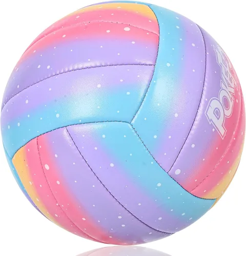 Vista 2 de Pelotas de voleibol suaves para interiores y exteriores para niños, jóvenes, adultos, ancianos, gimnasio, juegos de playa, jugar y entrenar