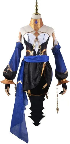 Vista 2 de OSIAS Disfraz personalizado de Genshin Impact para todos los personajes de Cosplay