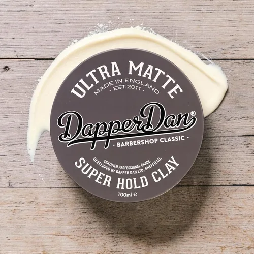 Vista 5 de Dapper Dan Arcilla ultra mate para el cabello, súper sujeción, arcilla de larga duración con agarre inmediato, arcilla de fácil aplicación