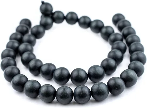 Vista 128 de TheBeadChest: cuentas de madera redondas naturales de 0.315 pulgadas, cuentas de madera sueltas espaciadoras para fabricar joyas, 4 tamaños