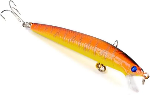 Vista 7 de 10 señuelos de pesca Minnow Crankbaits, cebos duros de pesca, señuelos Minnow señuelos Topwater señuelos cebos