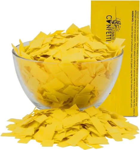 Vista 27 de Ultimate Confetti, Confeti Biodegradable Azul Bebé - Confeti de Papel de Seda Rectangular Revoloteante para Uso en Cañones y Lanzadores – Confeti