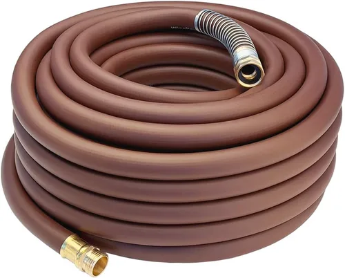 Vista 49 de Wiseflow Leader Hose Manguera de agua resistente de 3 x 5/8 pulgadas con accesorios de latón macho a hembra, extensor de manguera corta para carrete