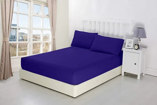 Vista 14 de Crown Collection Premium Quality 600-Thread-Count 100% Egyptian Cotton 8 Piece Fitted Sheets 12" Deep Pocket with 16 Pcs Pillowshams (20"X30"), Twin
