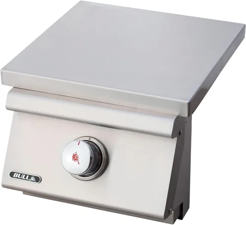 Vista 2 de Bull Slide-In Pro - Quemador lateral de gas natural con tapa de acero inoxidable - 60019