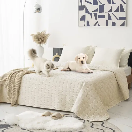 Vista 16 de Tcksstex - Funda impermeable y antideslizante para cama de perro, manta para mascotas, sofá, colchón protector para incontinencia de coche, funda