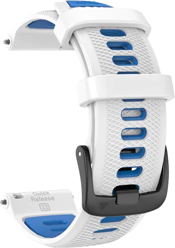 Vista 11 de ISABAKE Correa de silicona de liberación rápida de 22mm de reemplazo para Gamrin Forerunner 265, Forerunner 255, Garmin Vivoactive 4, Garmin Venu 2