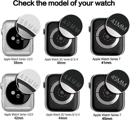 Vista 2 de YMHML Funda compatible con Apple Watch de 1.496 pulgadas Series 3/2/1 con protector de pantalla de vidrio templado integrado, protector delgado
