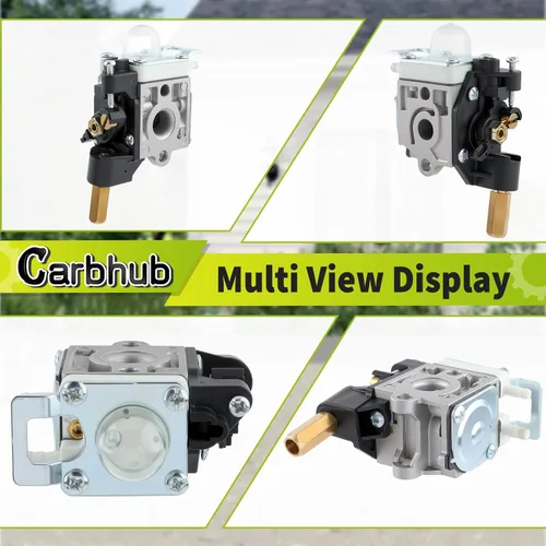 Vista 6 de Carbhub Carburador con bobina de encendido para Echo SRM 210 SRM-230 SRM211 GT200 HC150 HC151 PE200 PE201 PPF210 PPF211 Número de repuesto ZAMA