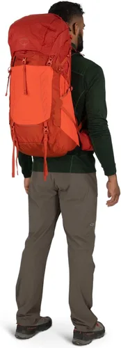 Vista 11 de Osprey Talon Pro 40L - Mochila de senderismo para hombre con cinturón de cadera, color naranja Mars, talla S/M naranja (Mars Orange)