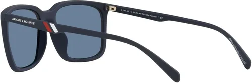 Vista 5 de AX ARMANI EXCHANGE Men's Ax4117su Universal Fit Rectangular Sunglasses