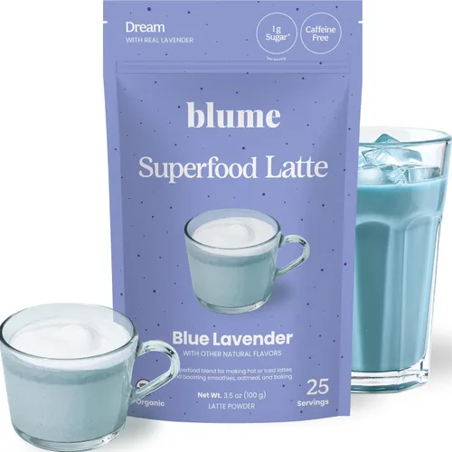 Vista 9 de Blume Superfoods Latte - Polvo de remolacha, potenciador de energía, remolacha orgánica en polvo, clavo, canela, jengibre, vegano, apto para dieta