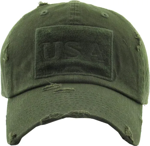Vista 211 de KBETHOS Tactical Operator Collection USA Fishing Mesh Ballcap Flag Patch America Outdoors Trucker Baseball Cap