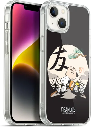 Vista 371 de Carcasa de gel para iPhone 7 Plus/iPhone 8 Plus, diseño de Snoopy Oriental de Peanuts, Badges