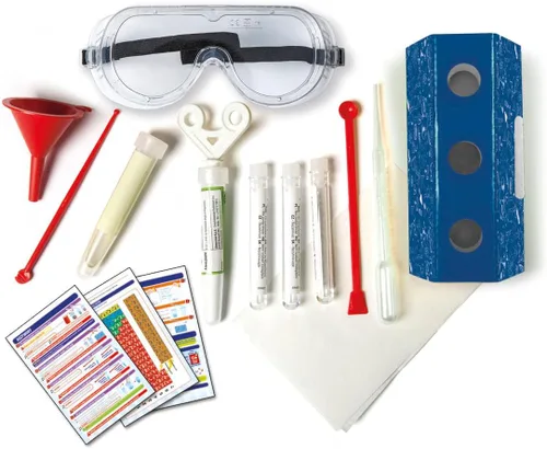 Vista 4 de Clementoni - 60952 - Scientific Fun Lab Mini Set Químico para Niños a partir de 8 años Versión Polonia