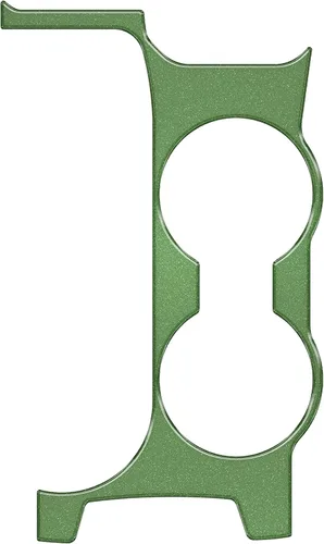 Vista 4 de TufSkinz Moldura decorativa de consola central de transmisión, compatible con Bronco 2021-2024