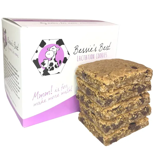 Vista 10 de Bessie's Best Lactation Cookies Apoyo para la lactancia Avena con mantequilla de maní y chispas de chocolate Aumenta el suministro de leche