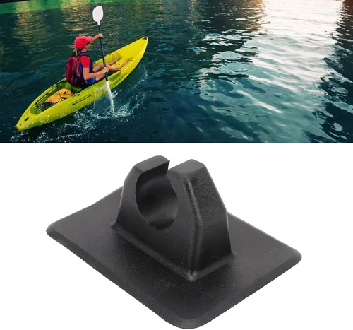 Vista 3 de Clips de soporte de paleta de kayak, 5 unids kayak remo clips de plástico inflable barco paddle titular clip Keeper