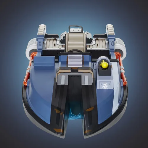 Vista 4 de FORTNITE Hasbro Victory Royale Series - Vehículo coleccionable de lujo de lancha motora Deluxe con accesorios, 19.6 pulgadas (49.8 cm)