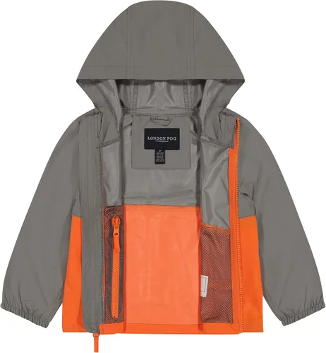 Vista 2 de LONDON FOG Baby Boys' Lightweight Waterproof Jacket