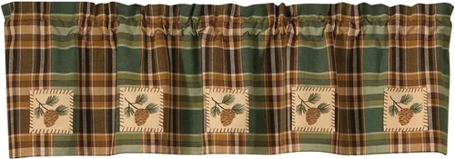 Vista 11 de Park Designs Cenefa con forro de oso Concord, 60 x 14 Oso Negro Concord