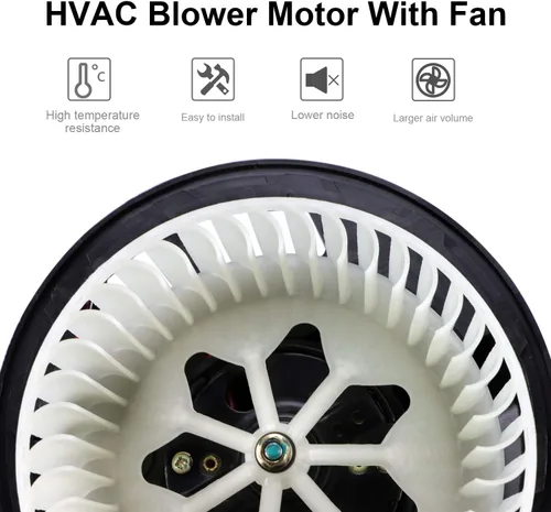 Vista 8 de Ventilador de motor de ventilador de calentador HVAC apto para Hyundai Accent 1995-1997, BMW 128i 135i 325i 325xi 328i 328xi 330i 330xi 335d 335i