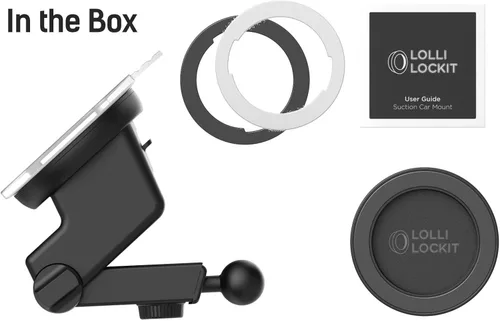 Vista 8 de ENCASED LolliLockit Soporte magnético para automóvil para soporte de teléfono pop, accesorio de enchufe de tablero/ventana por LolliLocket