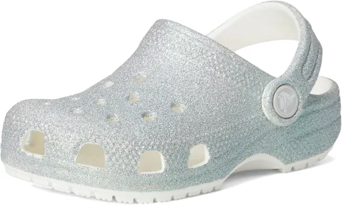 Vista 7 de Crocs Zuecos Clásicos con Purpurina para Niños