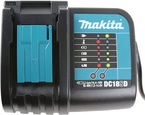 Vista 2 de Makita Cargador de batería DC18SD 7.2-18V
