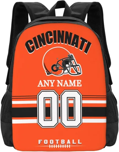 Vista 26 de Mochilas de encargo del deporte del fútbol, regalos personalizados modificados para requisitos particulares del bolso del viaje de la mochila