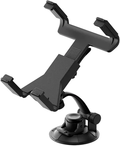 Vista 7 de Soporte para parabrisas de coche y camión, soporte de ventosa con soporte ajustable, compatible con GPS de 7 pulgadas y tabletas de 7 a 10 pulgadas