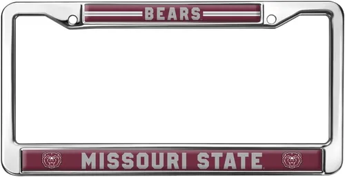 Vista 309 de Texas A&M University - Texarkana Mascot - Marco de metal estándar para placa de matrícula de tamaño completo